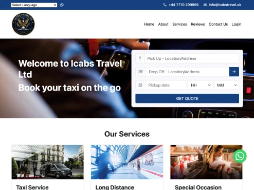 Icabs Travel Ltd project