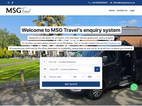 MSG Travel project